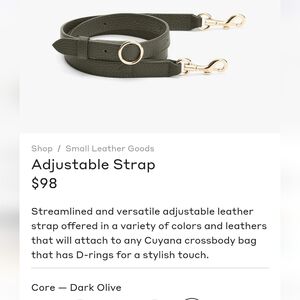 Cuyana Bag Strap